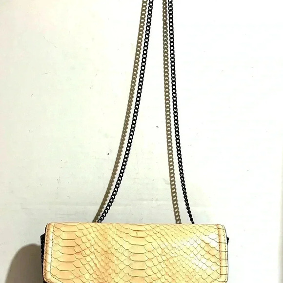 Loefffler Randall python embossed leather crossbody handbag - Picture 11 of 11